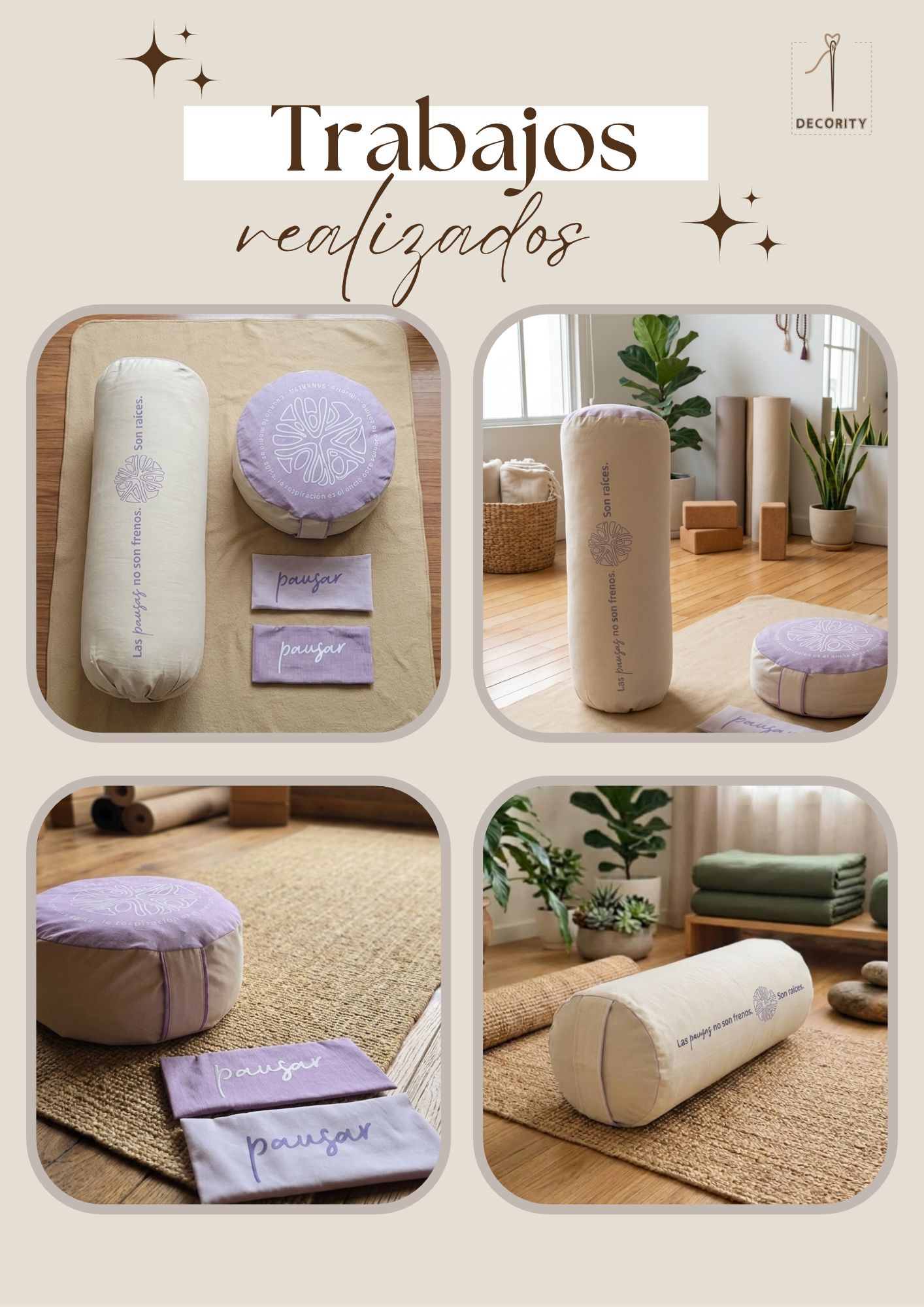 Trabajos personalizados, productos combinados